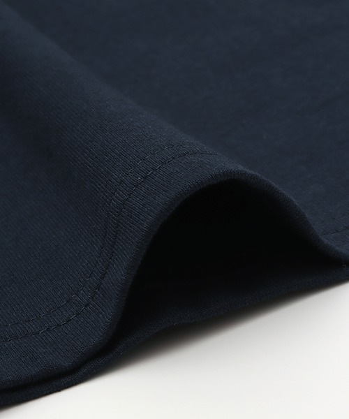 チチカカ（チチカカ）の「バックネック刺繍Ｔシャツ（Tシャツ/カットソー・レディース・ネイビー/ブラウン/オフホワイト・FREE）」の15枚目の写真