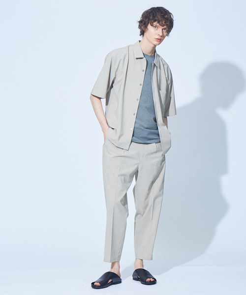 MYSELF ABAHOUSE(マイセルフアバハウス)の「【MYSELF ABAHOUSE】POLYTOROTEX オープンカラー シャツ(シャツ/ブラウス・メンズ・ベージュ/グレー/ライトブラウン/ブルー/ブラック・46/48)」の17枚目の写真