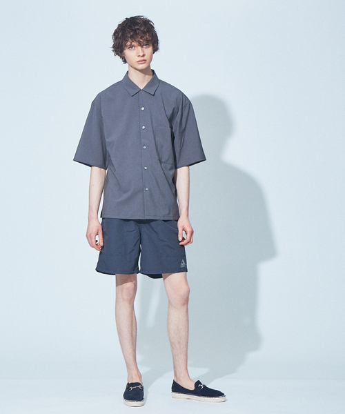 MYSELF ABAHOUSE(マイセルフアバハウス)の「【MYSELF ABAHOUSE】POLYTOROTEX オープンカラー シャツ(シャツ/ブラウス・メンズ・ベージュ/グレー/ライトブラウン/ブルー/ブラック・46/48)」の19枚目の写真