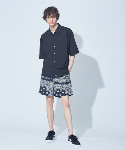 MYSELF ABAHOUSE(マイセルフアバハウス)の「【MYSELF ABAHOUSE】POLYTOROTEX オープンカラー シャツ(シャツ/ブラウス・メンズ・ベージュ/グレー/ライトブラウン/ブルー/ブラック・46/48)」の21枚目の写真