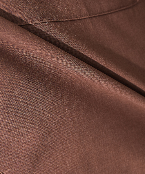 MYSELF ABAHOUSE(マイセルフアバハウス)の「【MYSELF ABAHOUSE】POLYTOROTEX オープンカラー シャツ(シャツ/ブラウス・メンズ・ベージュ/グレー/ライトブラウン/ブルー/ブラック・46/48)」の22枚目の写真