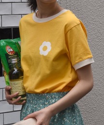 Alley by w closet | 【Alley】フラワープリントリンガーTee(Tシャツ/カットソー)