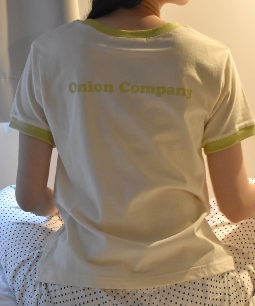 Alley by w closet(アリーバイダブルクローゼット)の「【Alley】フラワープリントリンガーTee(Tシャツ/カットソー・レディース・アイボリー/イエロー/グリーン/イエロー系その他/ブルー・FREE)」の12枚目の写真