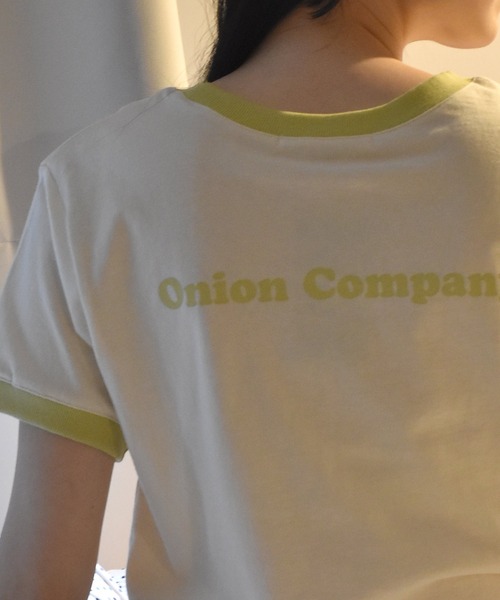 Alley by w closet(アリーバイダブルクローゼット)の「【Alley】フラワープリントリンガーTee(Tシャツ/カットソー・レディース・アイボリー/イエロー/グリーン/イエロー系その他/ブルー・FREE)」の18枚目の写真