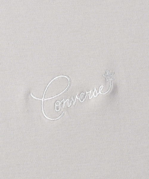 CONVERSE(コンバース)の「【CONVERSE】サイドスナップボタンTシャツ(Tシャツ/カットソー・レディース・ライトグレー/ライム/ダークグレー・L/M)」の13枚目の写真