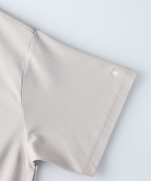 CONVERSE(コンバース)の「【CONVERSE】サイドスナップボタンTシャツ(Tシャツ/カットソー・レディース・ライトグレー/ライム/ダークグレー・L/M)」の11枚目の写真