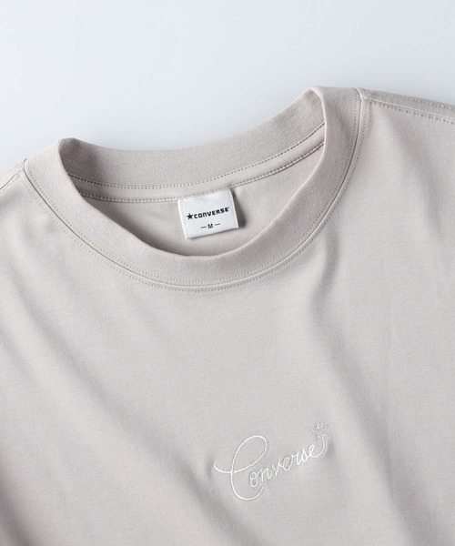 CONVERSE(コンバース)の「【CONVERSE】サイドスナップボタンTシャツ(Tシャツ/カットソー・レディース・ライトグレー/ライム/ダークグレー・L/M)」の10枚目の写真