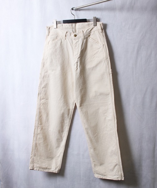 Lee（リー）の「【Lee】PAINTER PANTS ペインター ワイドパンツ LM7288（デニムパンツ・メンズ・ブラック/インディゴブルー/キナリ/ダークインディゴブルー/ライトインディゴブルー・S/M/L）」の8枚目の写真