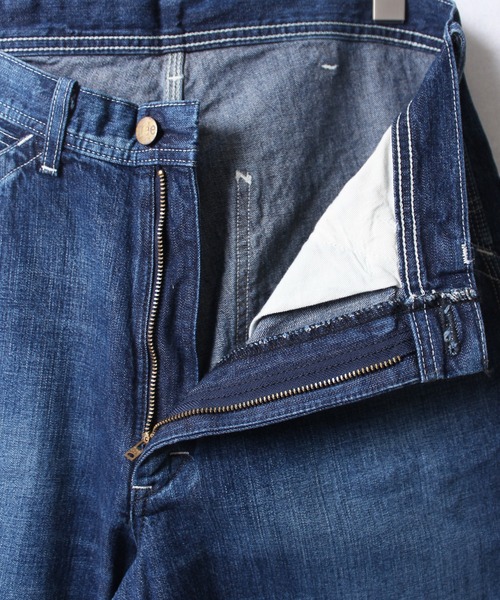 Lee（リー）の「【Lee】PAINTER PANTS ペインター ワイドパンツ LM7288（デニムパンツ・メンズ・ブラック/インディゴブルー/キナリ/ダークインディゴブルー/ライトインディゴブルー・S/M/L）」の18枚目の写真