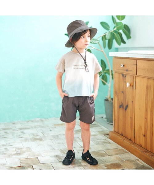apres les cours（アプレレクール）の「BOY'S アウトドアハット（ハット・キッズ・ブラウン/ブルー/グレー/ベージュ・52/54/50/48）」の6枚目の写真