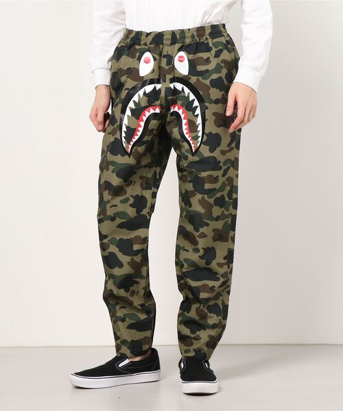 AAPE 迷彩 track pants AAPE BY *A BATHING APE® camouflage-print