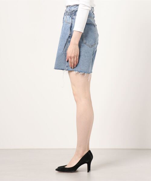 Figments（フィグメンツ）の「キュロットデニムショーパン（デニムパンツ・レディース・ブルー系その他・FREE）」の7枚目の写真
