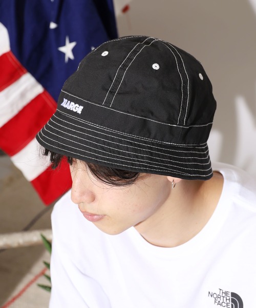 XLARGE（エクストララージ）の「XLARGE/エクストララージ BALL HAT バケットハット（ハット・メンズ・ブラック/ホワイト・FREE）」の18枚目の写真