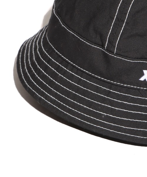 XLARGE（エクストララージ）の「XLARGE/エクストララージ BALL HAT バケットハット（ハット・メンズ・ブラック/ホワイト・FREE）」の5枚目の写真