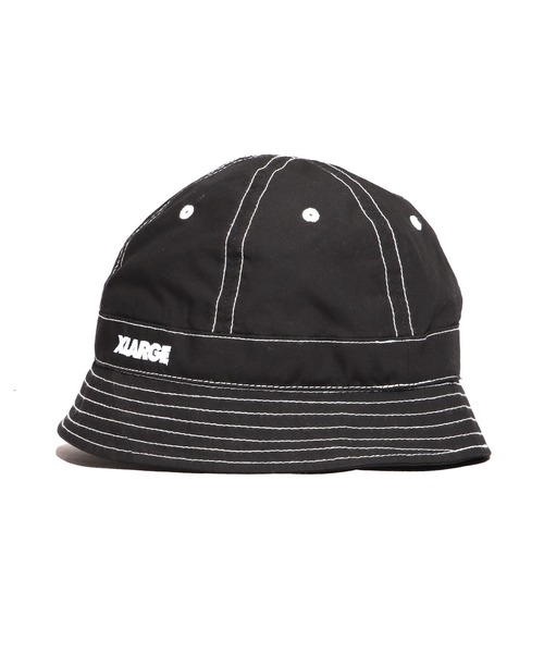 XLARGE（エクストララージ）の「XLARGE/エクストララージ BALL HAT バケットハット（ハット・メンズ・ブラック/ホワイト・FREE）」の3枚目の写真