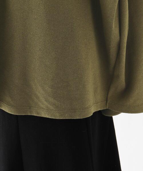 JET（ジェット）の「◆【ウォッシャブル】リネン混ポンチョ風プルオーバー（Tシャツ/カットソー・レディース・ホワイト系/ブラック/カーキ・04）」の13枚目の写真
