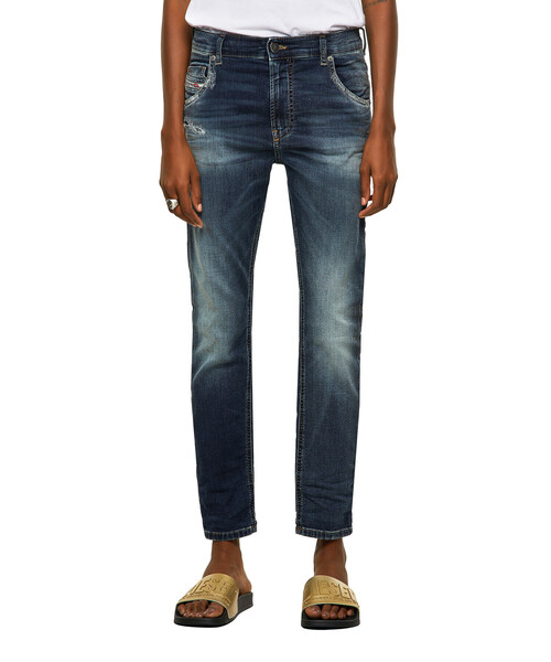 DIESEL（ディーゼル）の「DIESEL FW21 デニム レディース ジョグジーンズ ボーイフレンド ブルーデニム（デニムパンツ・レディース・インディゴブルー・23inch/25inch/29inch/27inch）」の12枚目の写真