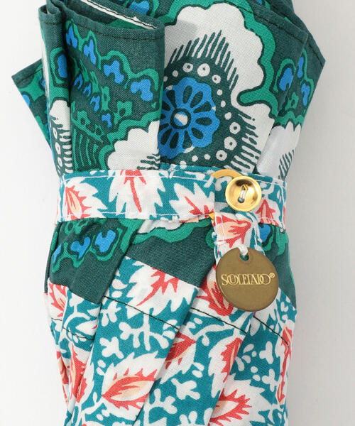 SOULEIADO（ソレイアード）の「SOULEIADO 傘（S）（折りたたみ傘・レディース・ベージュ系その他2/ブルー系その他2/ブルー系その他4・FREE）」の8枚目の写真