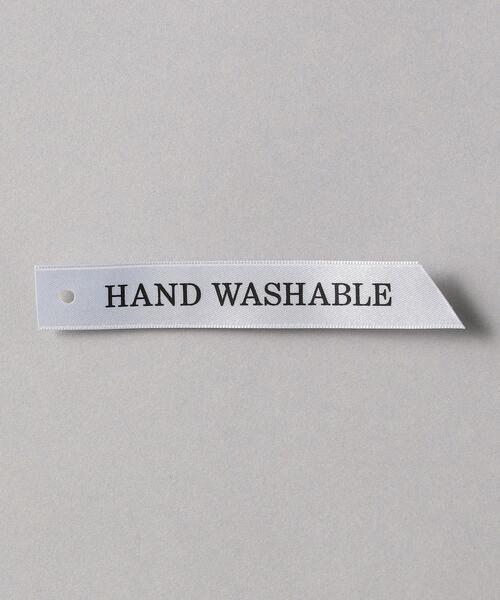 BEAUTY&YOUTH UNITED ARROWS（ビューティーアンドユースユナイテッドアローズ）の「BY スラブクルーネック ノースリーブニット -ウォッシャブル-◆（ニット/セーター・レディース・ホワイト/ブラック/ライラック・FREE）」の21枚目の写真