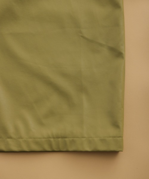 VACANCY(ヴァカンシー)の「ヴィーガンレザーマルチ2wayビックシルエットコート(その他アウター・レディース・ブラック/グリーン/ナチュラル・FREE)」の19枚目の写真