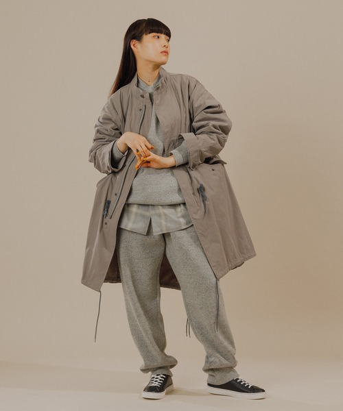 ARMY TWILL(アーミーツイル)の「【ARMY TWILL】別注 Fishtail Coat/UNISEX(モッズコート・メンズ・グレー・XL/L/M)」の9枚目の写真