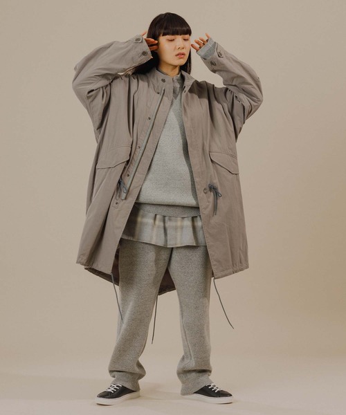ARMY TWILL(アーミーツイル)の「【ARMY TWILL】別注 Fishtail Coat/UNISEX(モッズコート・メンズ・グレー・XL/L/M)」の16枚目の写真