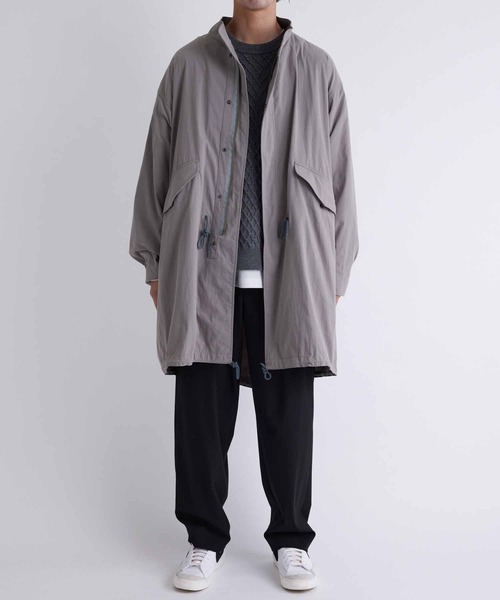 ARMY TWILL(アーミーツイル)の「【ARMY TWILL】別注 Fishtail Coat/UNISEX(モッズコート・メンズ・グレー・XL/L/M)」の22枚目の写真