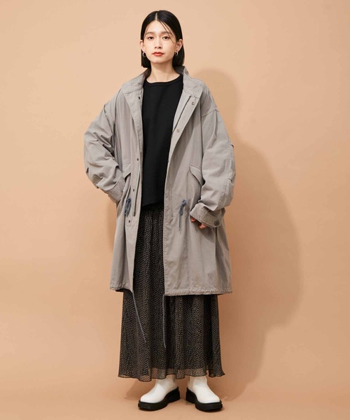 ARMY TWILL(アーミーツイル)の「【ARMY TWILL】別注 Fishtail Coat/UNISEX(モッズコート・メンズ・グレー・XL/L/M)」の17枚目の写真