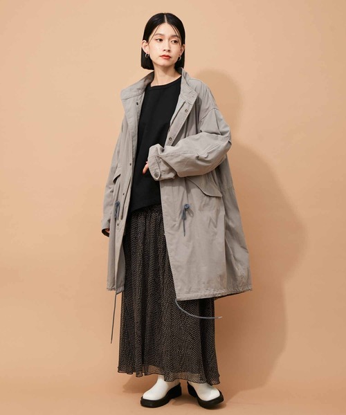 ARMY TWILL(アーミーツイル)の「【ARMY TWILL】別注 Fishtail Coat/UNISEX(モッズコート・メンズ・グレー・XL/L/M)」の19枚目の写真