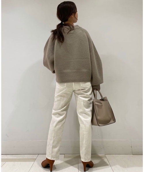 Mila Owen（ミラオーウェン）の「ラグランスリーブボリュームニットトップス（ニット/セーター・レディース・ターコイズブルー/その他/アイボリー/ピンク・0/1）」の20枚目の写真