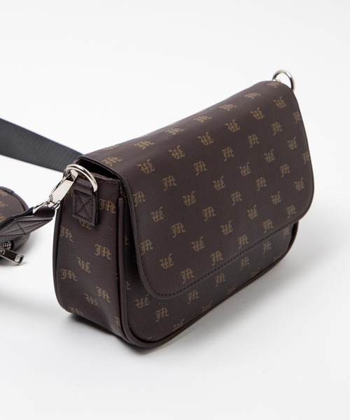 WEGO（ウィゴー）の「WEGO/サドルフラップショルダーバッグ（ショルダーバッグ・レディース・ブラック/その他1/その他2・FREE）」の5枚目の写真