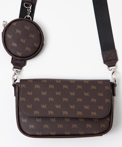 WEGO（ウィゴー）の「WEGO/サドルフラップショルダーバッグ（ショルダーバッグ・レディース・ブラック/その他1/その他2・FREE）」の12枚目の写真