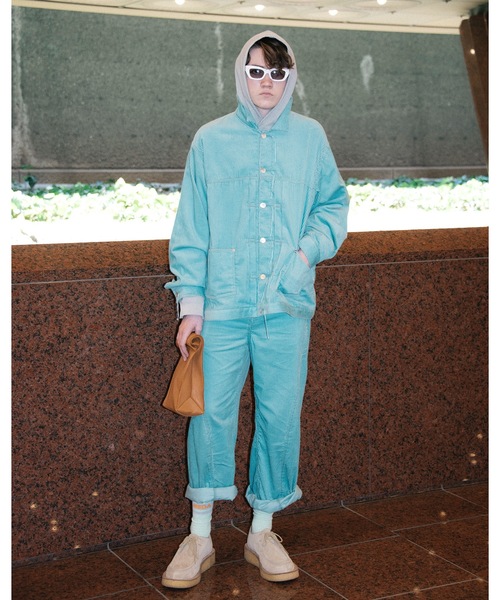 JIEDA(ジエダ)の「SUEDE RUBBER SOLE TYROLEAN SHOSE(ブーツ・メンズ・ベージュ・44/42/43/41)」の5枚目の写真