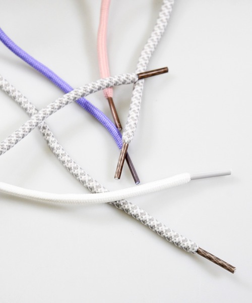 NOFALL（ノーフォール）の「レースアップダッドスニーカー（スニーカー・レディース・ホワイト/パープル/ピンク・LL/3L/SS/S/M/L）」の4枚目の写真