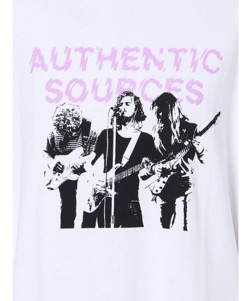 jouetie（ジュエティ）の「シアーレイヤードロンT（Tシャツ/カットソー・レディース・ライトブルー/ブラック/オフホワイト・MEDIUM）」の8枚目の写真