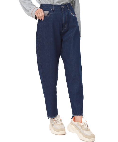 チチカカ（チチカカ）の「リサイクルデニムパンツ（デニムパンツ・レディース・ブルー/インディゴブルー・SMALL/LARGE/MEDIUM）」の21枚目の写真