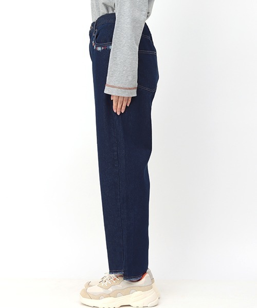 チチカカ（チチカカ）の「リサイクルデニムパンツ（デニムパンツ・レディース・ブルー/インディゴブルー・SMALL/LARGE/MEDIUM）」の3枚目の写真