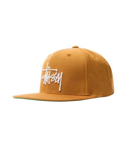 STUSSY（ステューシー）の「Basic Stock Cap（キャップ・メンズ・ライトブラウン/パープル/ブラック/ネイビー・ONE SIZE）」の2枚目の写真