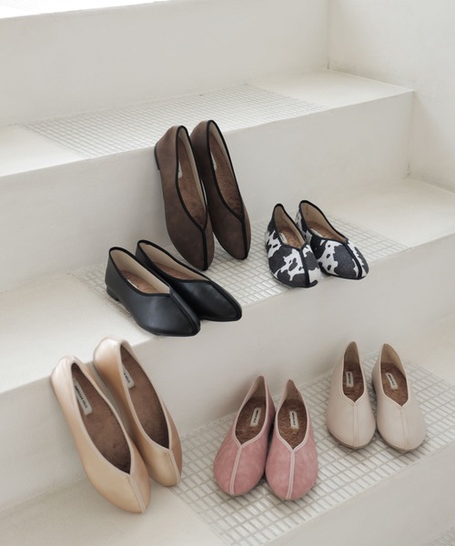 AMERICAN HOLIC（アメリカンホリック）の「【WEB限定】中敷きファーアニマル柄チャイナシューズ（パンプス・レディース・その他1・S/M/L）」の4枚目の写真