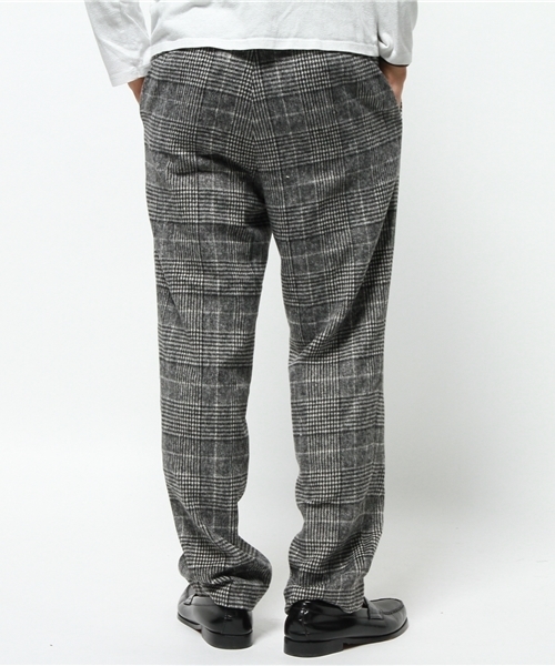 HARE(ハレ)の「ウールチェックパンツ【HARE】(スラックス・メンズ・グレー/ネイビー/ダークネイビー・SMALL/MEDIUM)」の19枚目の写真