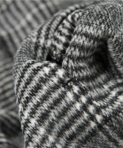 HARE(ハレ)の「ウールチェックパンツ【HARE】(スラックス・メンズ・グレー/ネイビー/ダークネイビー・SMALL/MEDIUM)」の15枚目の写真