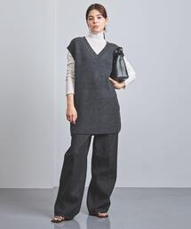 UNITED ARROWS | ＜UNITED ARROWS＞リブ Ｖネック ベスト RPSP/G(ニット/セーター)