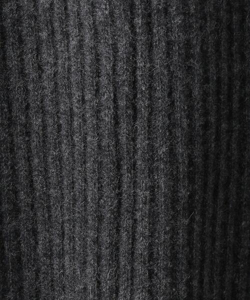 UNITED ARROWS（ユナイテッドアローズ）の「＜UNITED ARROWS＞リブ Ｖネック ベスト RPSP/G◆（ニット/セーター・レディース・オフホワイト/ダークグレー・FREE）」の17枚目の写真