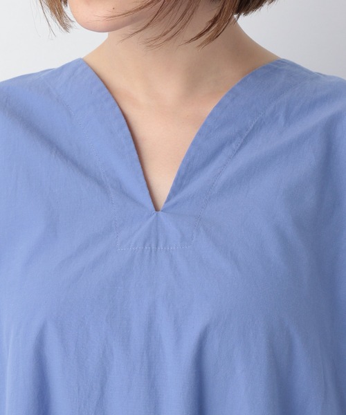 A part by(アパートバイ)の「SC*ピンタックワンピース 953306(ワンピース・レディース・チャコールグレー/オフホワイト/ブルー/グリーン・MEDIUM/LARGE)」の18枚目の写真