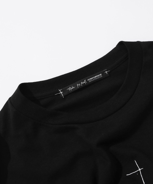 STUDIOUS(ステュディオス)の「【studio:AR.MouR】Embroidery logo tee(Tシャツ/カットソー・メンズ・ブラック/ホワイト・LL/LARGE/MEDIUM/SMALL)」の8枚目の写真