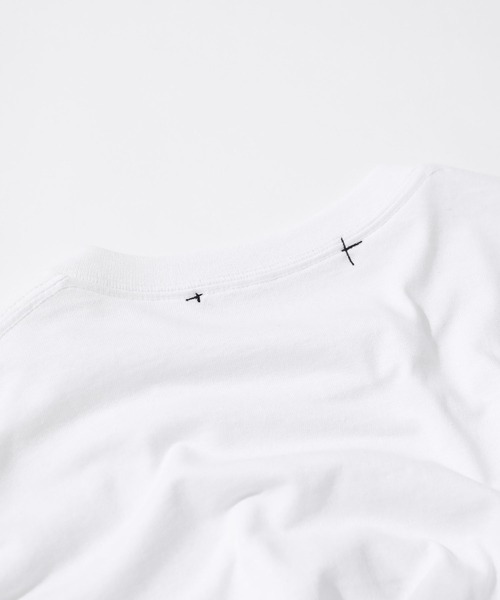 STUDIOUS(ステュディオス)の「【studio:AR.MouR】Embroidery logo tee(Tシャツ/カットソー・メンズ・ブラック/ホワイト・LL/LARGE/MEDIUM/SMALL)」の9枚目の写真