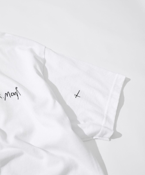 STUDIOUS(ステュディオス)の「【studio:AR.MouR】Embroidery logo tee(Tシャツ/カットソー・メンズ・ブラック/ホワイト・LL/LARGE/MEDIUM/SMALL)」の5枚目の写真
