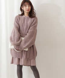 PROPORTION BODY DRESSING | ドロップショルダーニットカーディガン / 1211274001(カーディガン/ボレロ)
