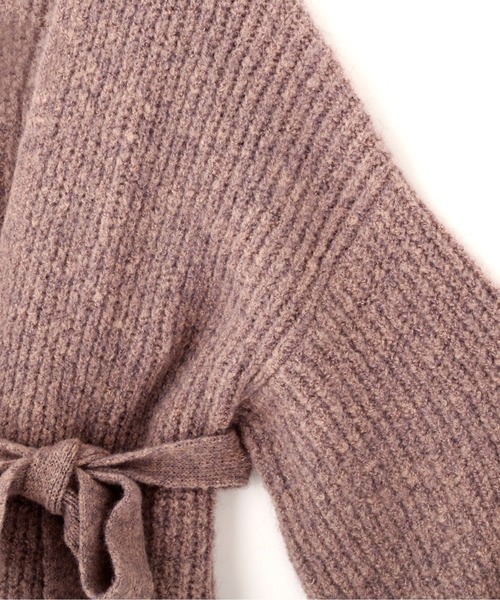 PROPORTION BODY DRESSING（プロポーションボディドレッシング）の「ドロップショルダーニットカーディガン / 1211274001（カーディガン/ボレロ・レディース・ライトピンク/ホワイト/ブルー・FREE）」の15枚目の写真