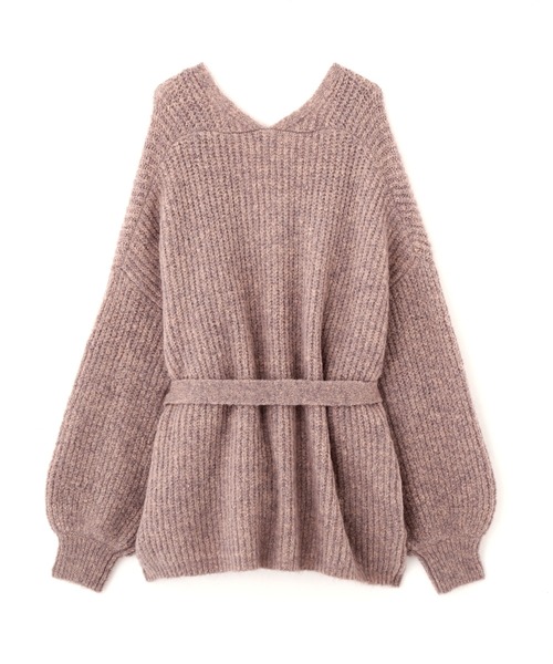 PROPORTION BODY DRESSING（プロポーションボディドレッシング）の「ドロップショルダーニットカーディガン / 1211274001（カーディガン/ボレロ・レディース・ライトピンク/ホワイト/ブルー・FREE）」の20枚目の写真